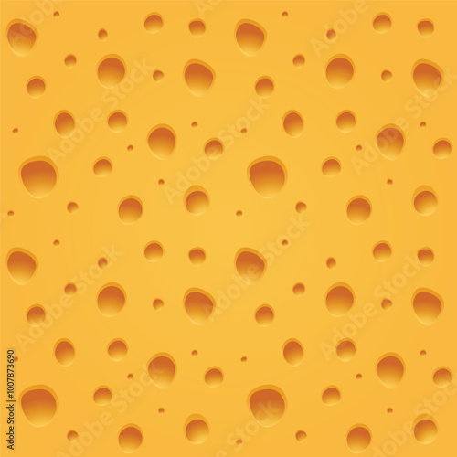 Vector Cheese Texture  Seamless background Pattern
