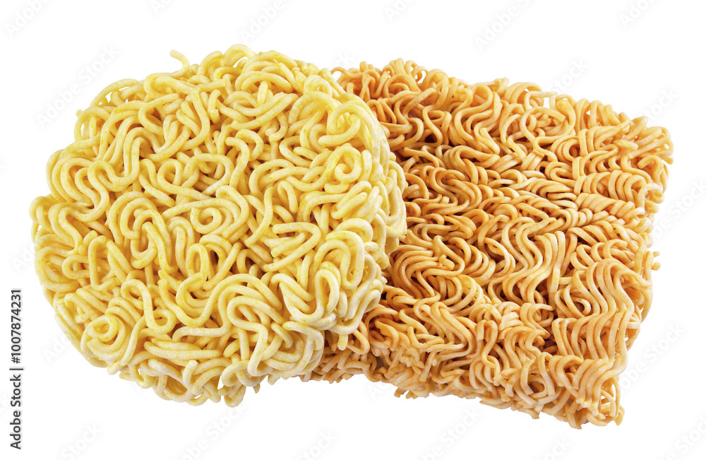 Instant noodles isolated on white background with cutting path. Instant noodles isolated on white background with cutting path.