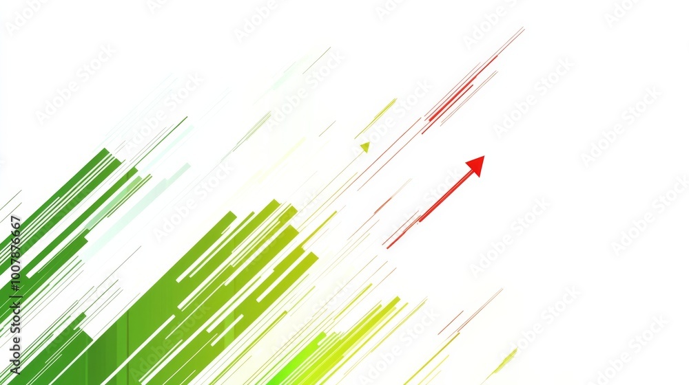 A vector illustration of green arrows moving forward, featuring a white and green color theme. A vector illustration of green arrows moving forward, featuring a white and green color theme.