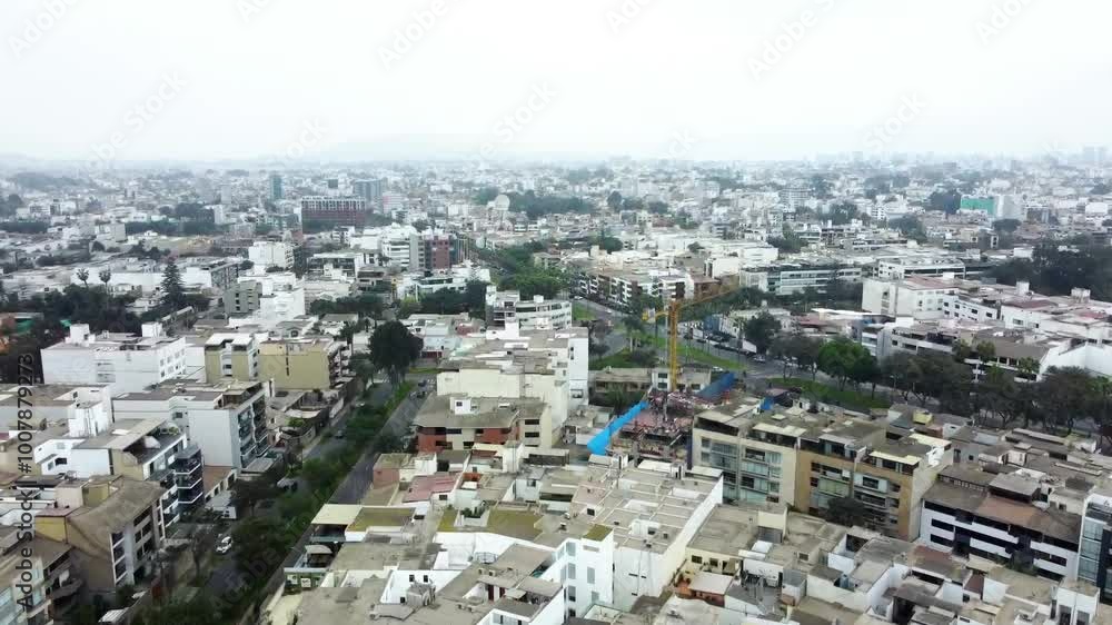LIMA SURCO EN DRONE VISTA AEREA LIMA SURCO EN DRONE VISTA AEREA