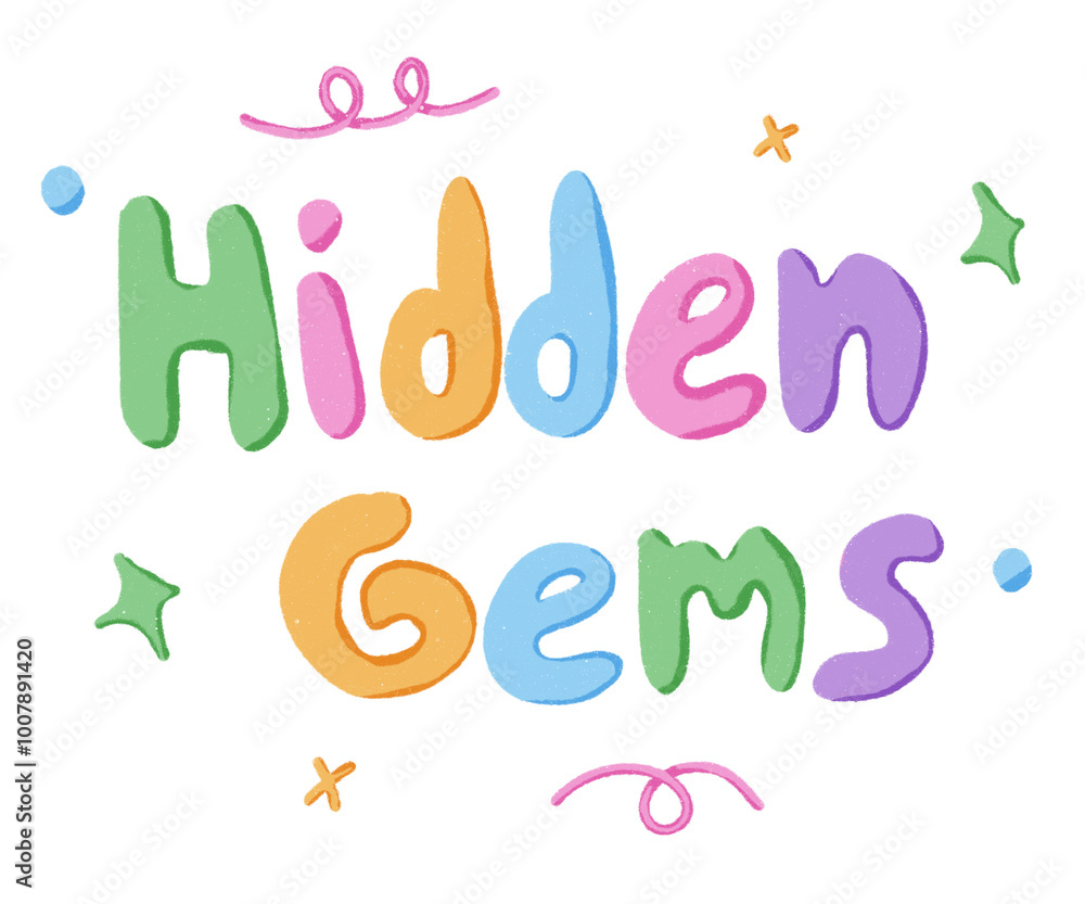 Doodle Hand-drawn hidden gems Doodle Hand-drawn hidden gems