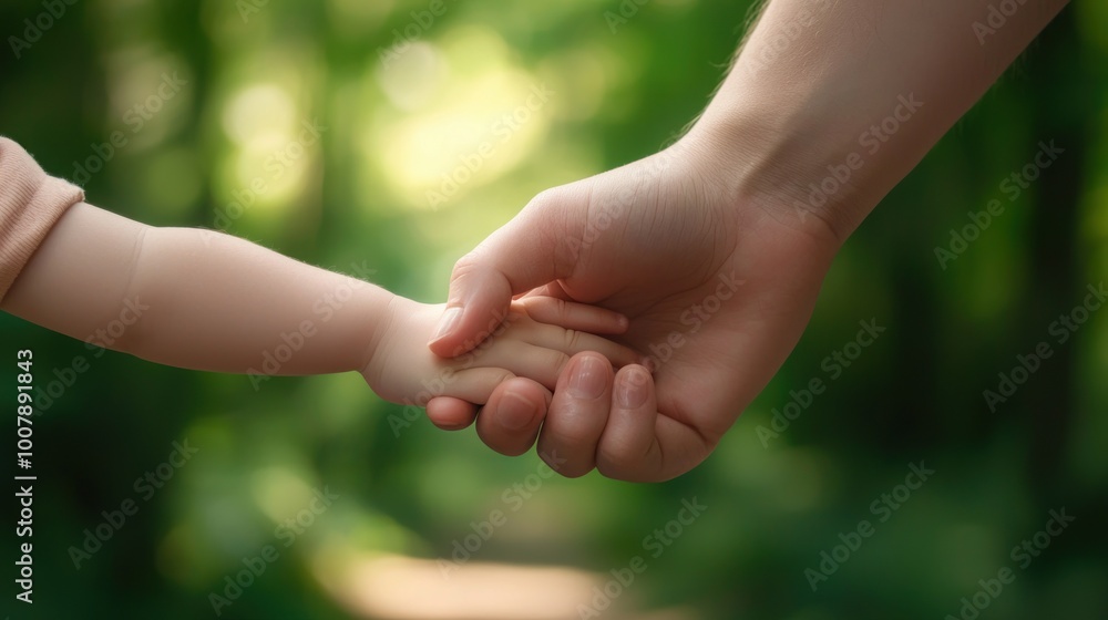 Unbreakable Pinky Promise - Parent and Child Bond of Trust and Love Unbreakable Pinky Promise - Parent and Child Bond of Trust and Love