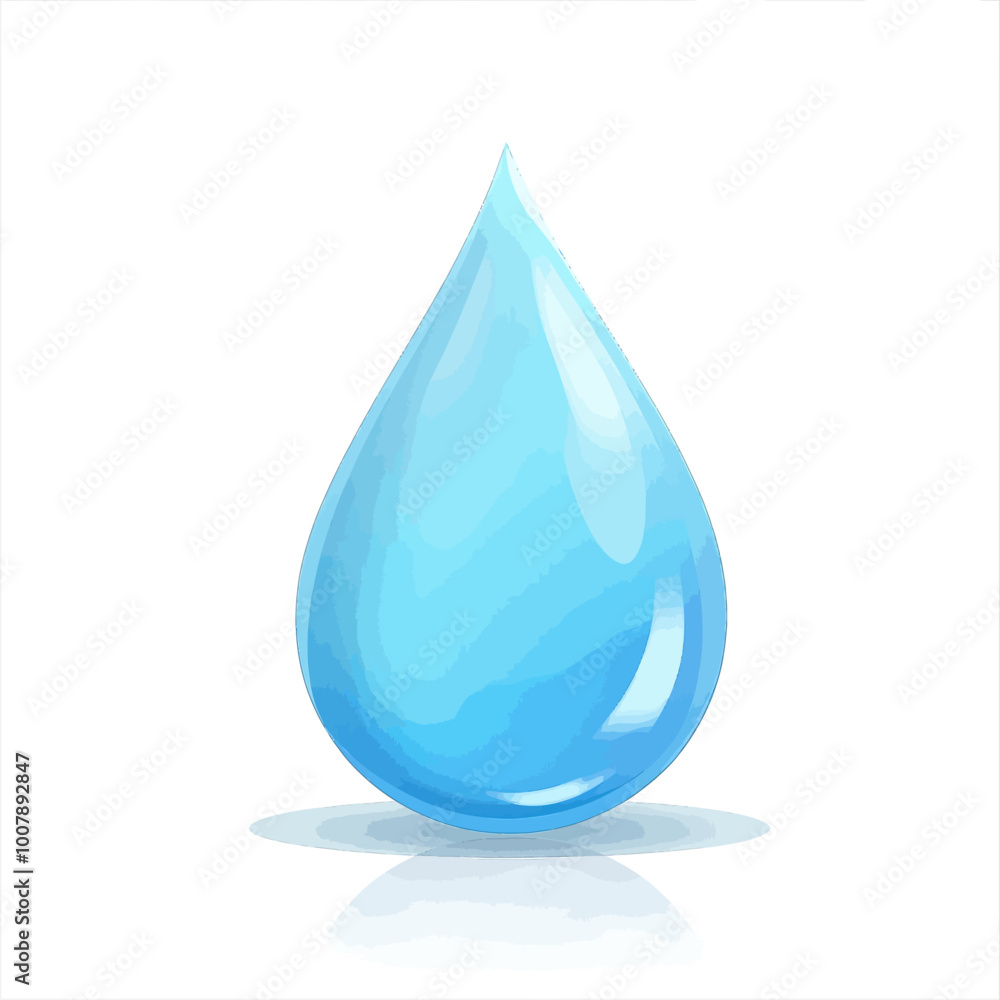 Blue Water Drop Illustration
Blue Water Drop Illustration
