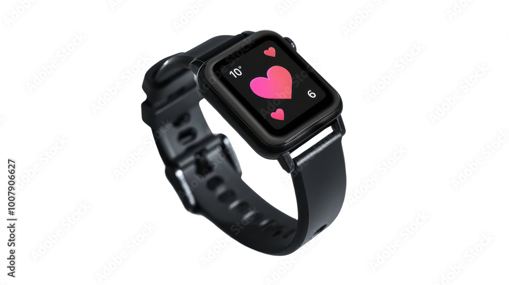 Fototapeta premium Smart watch on white background