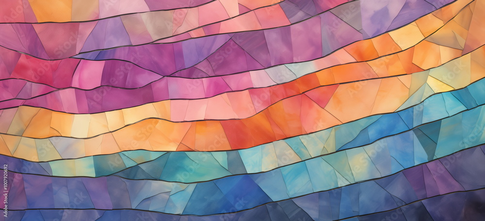 Fototapeta premium abstract colorful background.mosaic. 