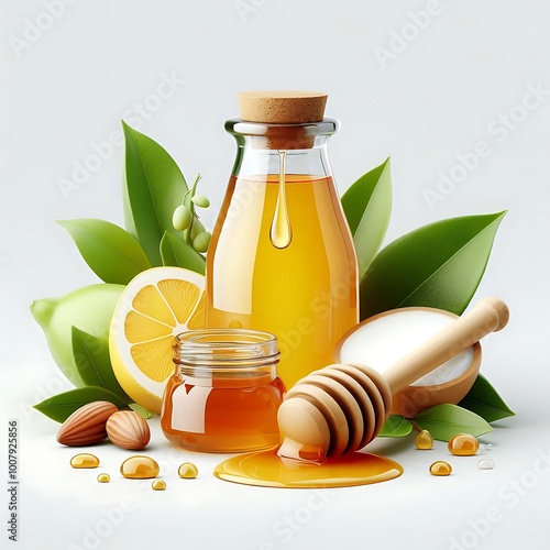 Sweet and Savory: Honey, Lemon, Almond and Milk Delight