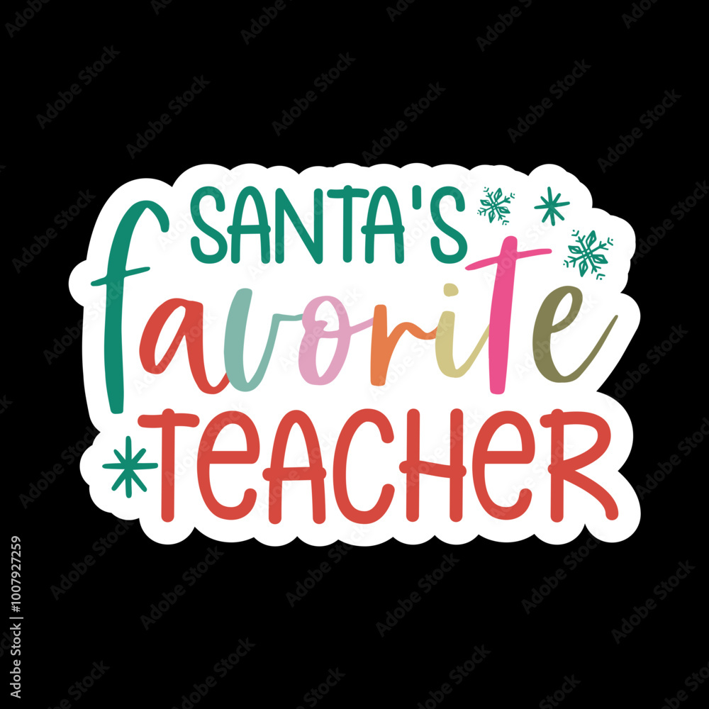 Santa's Favorite Teacher Santa's Favorite Teacher