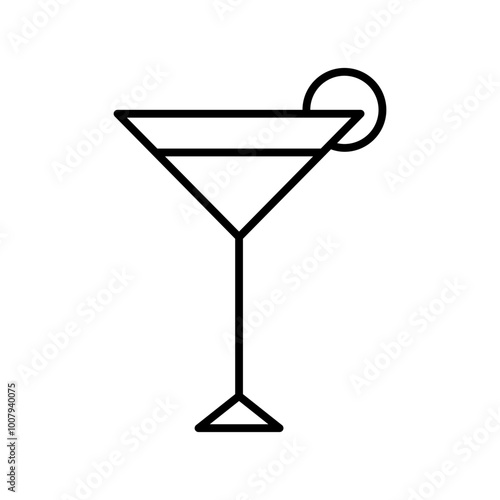 gimlet line icon