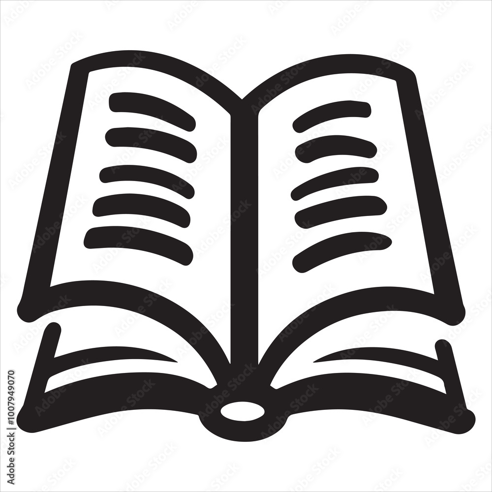 Books Icons - Vector Line. Editable Stroke illustration Books Icons - Vector Line. Editable Stroke illustration