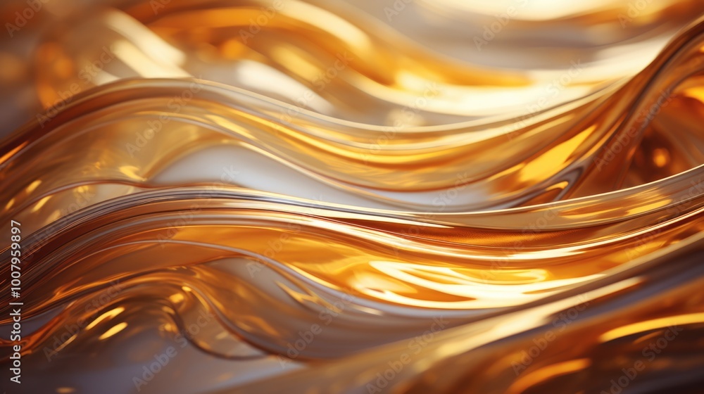 Abstract gold liquid waves Abstract gold liquid waves