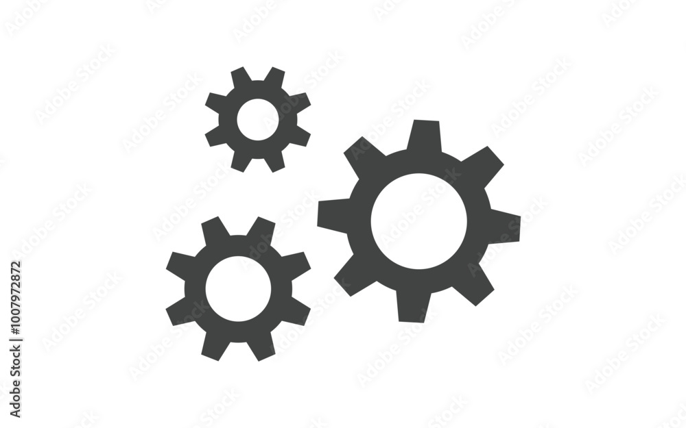 Gear icons. gear settings sign & symbol. flat graphic picture. high quality. illustration graphic vector design Gear icons. gear settings sign & symbol. flat graphic picture. high quality. illustration graphic vector design