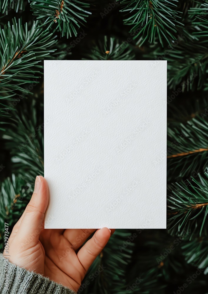 Blank white card featuring a silver bell in the center, no text, Minimal Christmas card, elegant simplicity Blank white card featuring a silver bell in the center, no text, Minimal Christmas card, elegant simplicity
