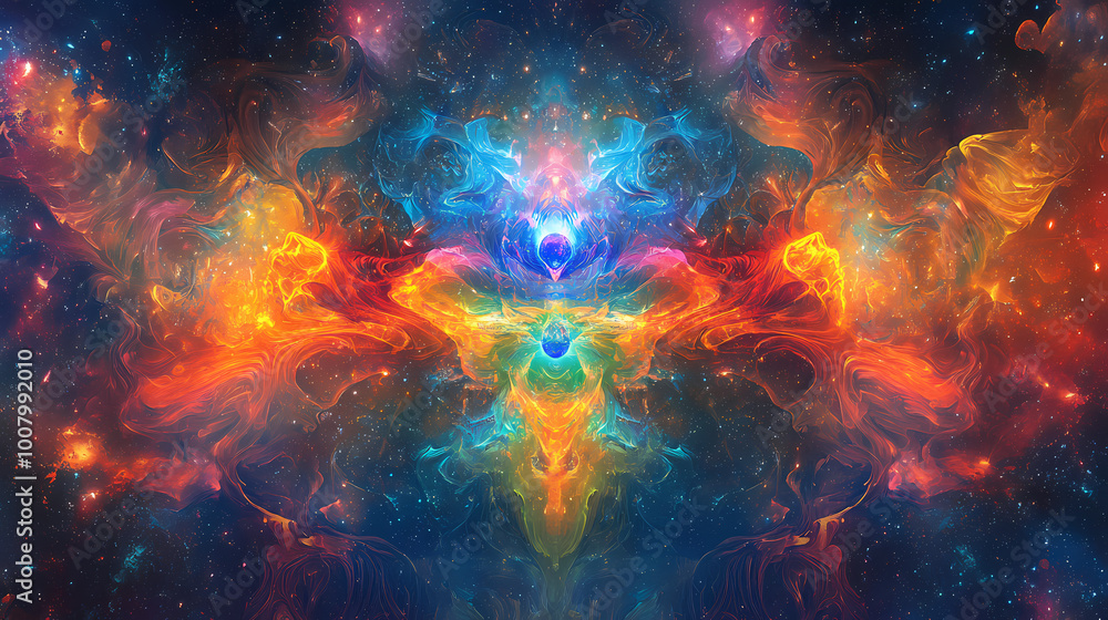Quantum festival - a vibrant celebration of the mysteries of the quantum realm. Quantum Realm. Illustration Quantum festival - a vibrant celebration of the mysteries of the quantum realm. Quantum Realm. Illustration