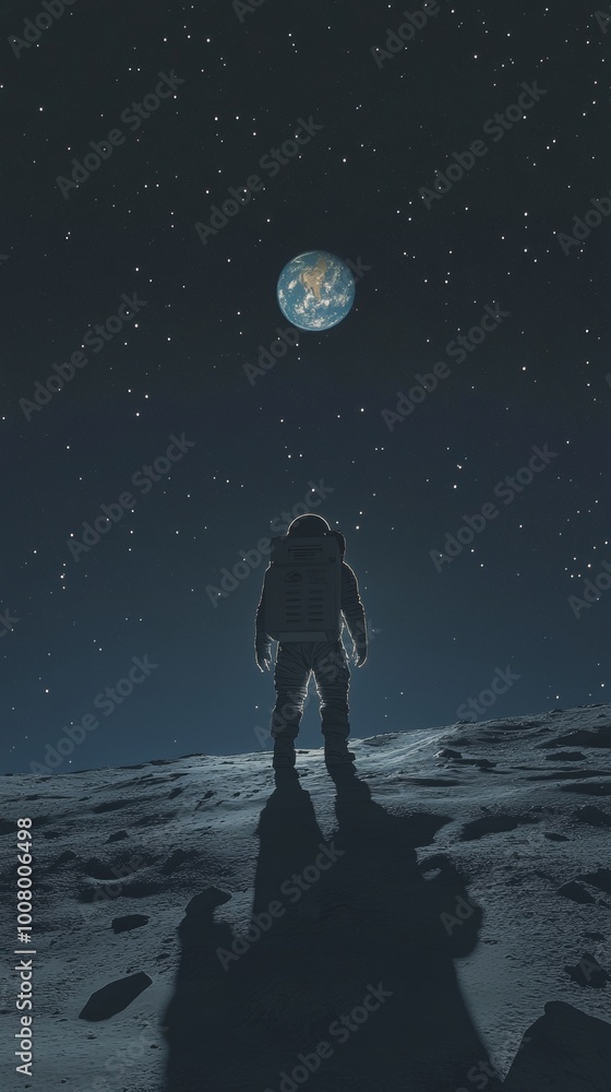 Capture the awe-inspiring moment of an astronaut floating weightlessly in space, with a stunning view of Earth below, illuminated by distant stars and the vast, infinite blackness of the universe Capture the awe-inspiring moment of an astronaut floating weightlessly in space, with a stunning view of Earth below, illuminated by distant stars and the vast, infinite blackness of the universe