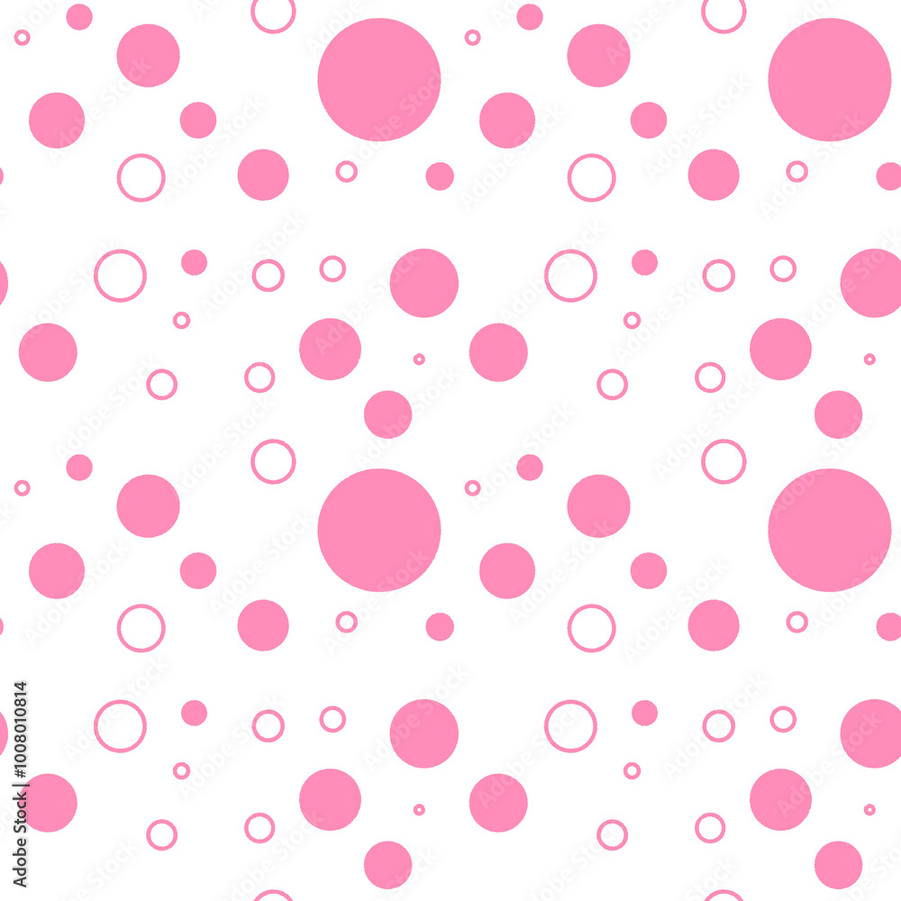 seamless pattern with circles seamless pattern with circles