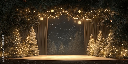 A beautifully decorated sta...