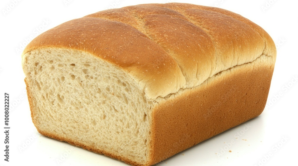 A fresh loaf of rye bread with visible seeds on the crust, placed on a smooth white background to highlight its hearty texture. A fresh loaf of rye bread with visible seeds on the crust, placed on a smooth white background to highlight its hearty texture.