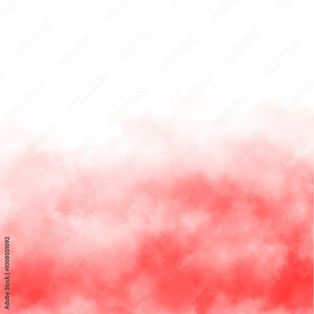 Red fog texture on transparent background. Steam special effect. Realistic cloud smoke or mist overlay Red fog texture on transparent background. Steam special effect. Realistic cloud smoke or mist overlay