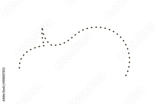 シンプルな点の吹き出し
