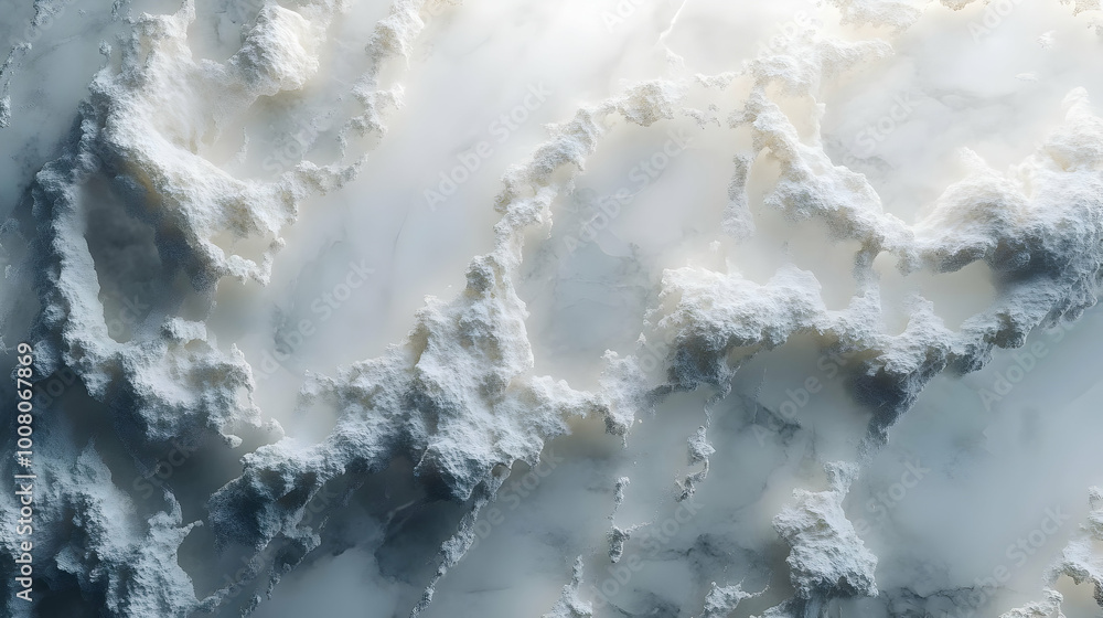 Fototapeta premium Abstract 3D White and Gray Background Image