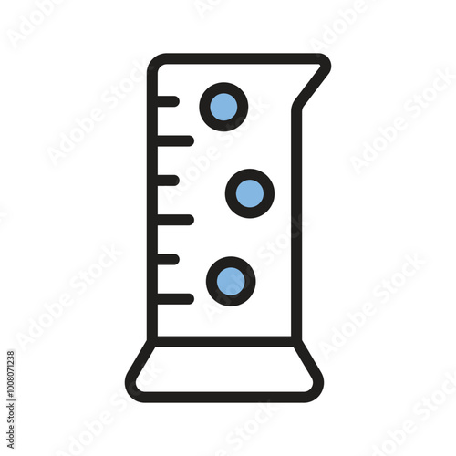 Graduated cylinder for accurately measuring liquids in experiments