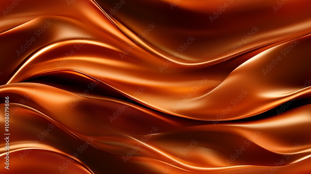 Elegant Metallic Wave Designs in Flowing Tones Elegant Metallic Wave Designs in Flowing Tones