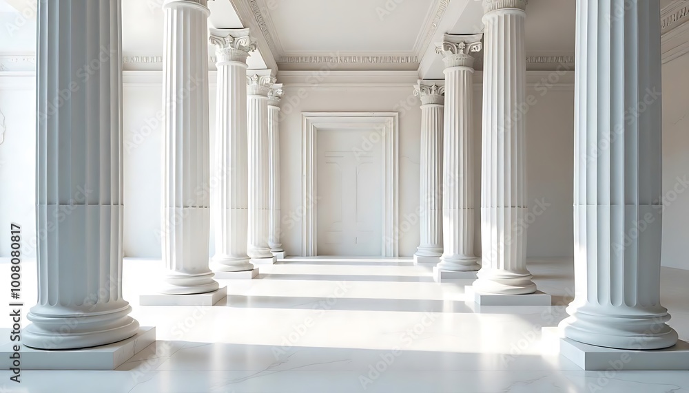 Its classical design, which evokes a sense of elegance and history, and its columns of white marble Its classical design, which evokes a sense of elegance and history, and its columns of white marble
