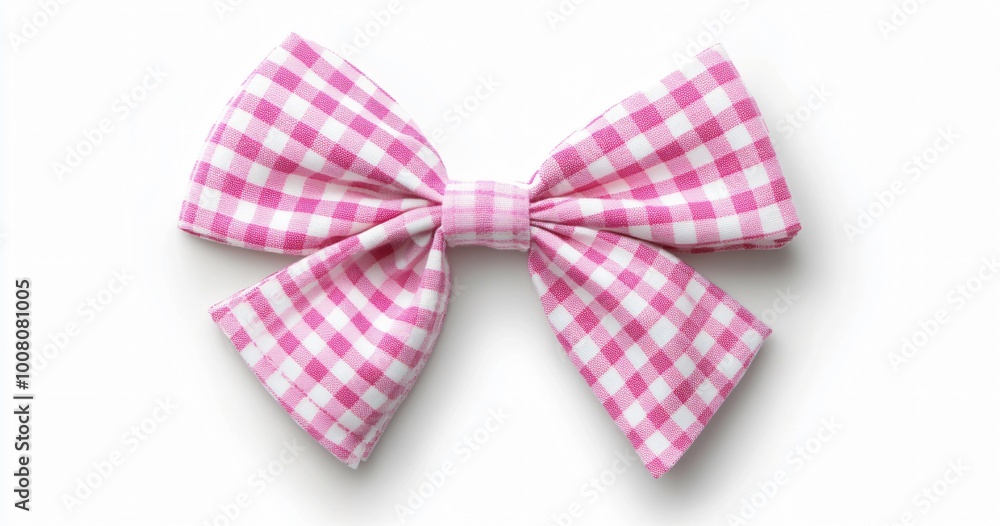 pink bow isolated on white pink bow isolated on white
