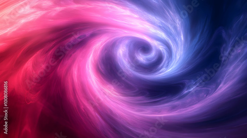 Abstract Swirling Purple and Red Background