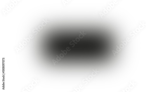 Black rectangle shadow transparent