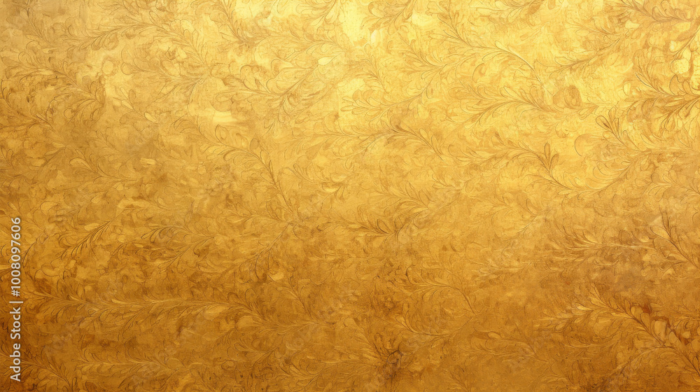 gold paper polished on background