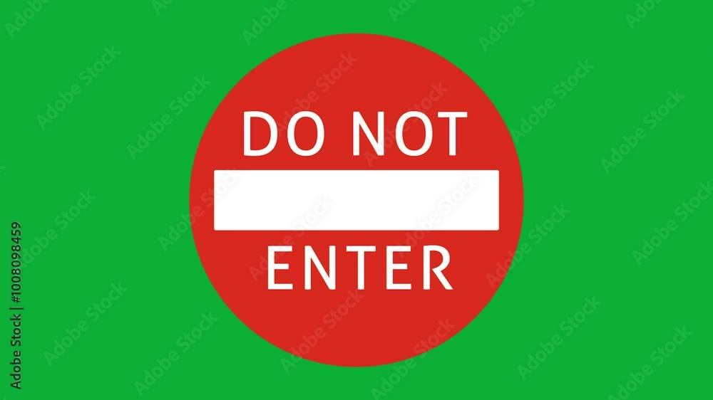 no entry sign no entry sign