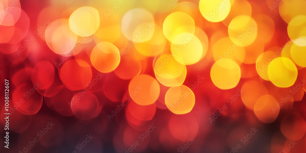 Bokeh Lights in Warm Hues Bokeh Lights in Warm Hues