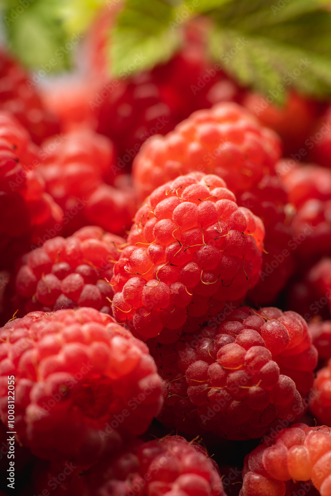 Ripe and juicy raspberry on the dark rustic background. Selective focus. Shallow depth of field. Ripe and juicy raspberry on the dark rustic background. Selective focus. Shallow depth of field.