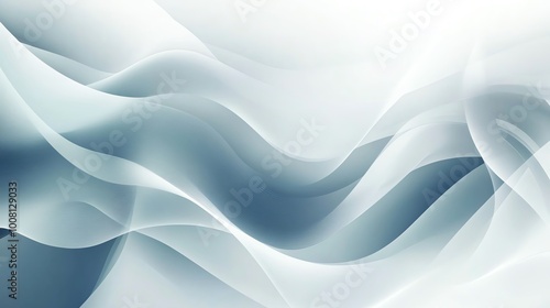 Soft abstract wave background design