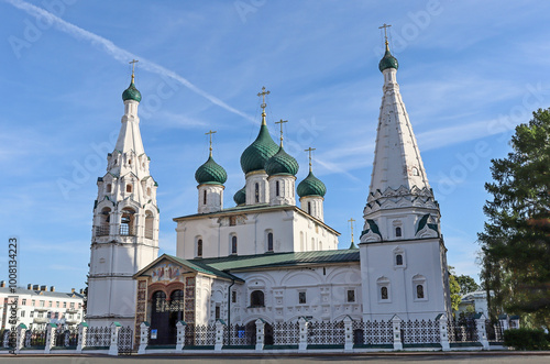 Yaroslavl, Yaroslavl region, Russia - 15.09.2024. Church of Elijah the Prophet photo