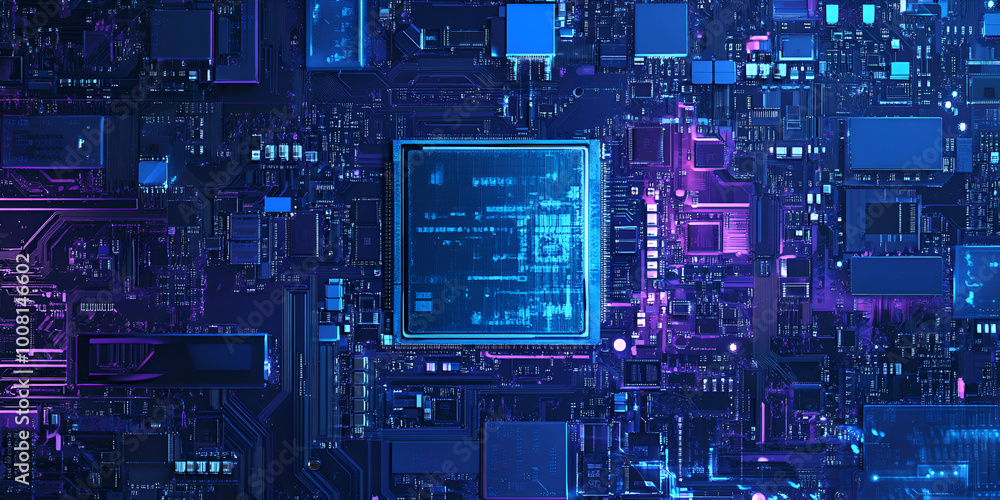 Close-up of High Tech Circuit Board Close-up of High Tech Circuit Board