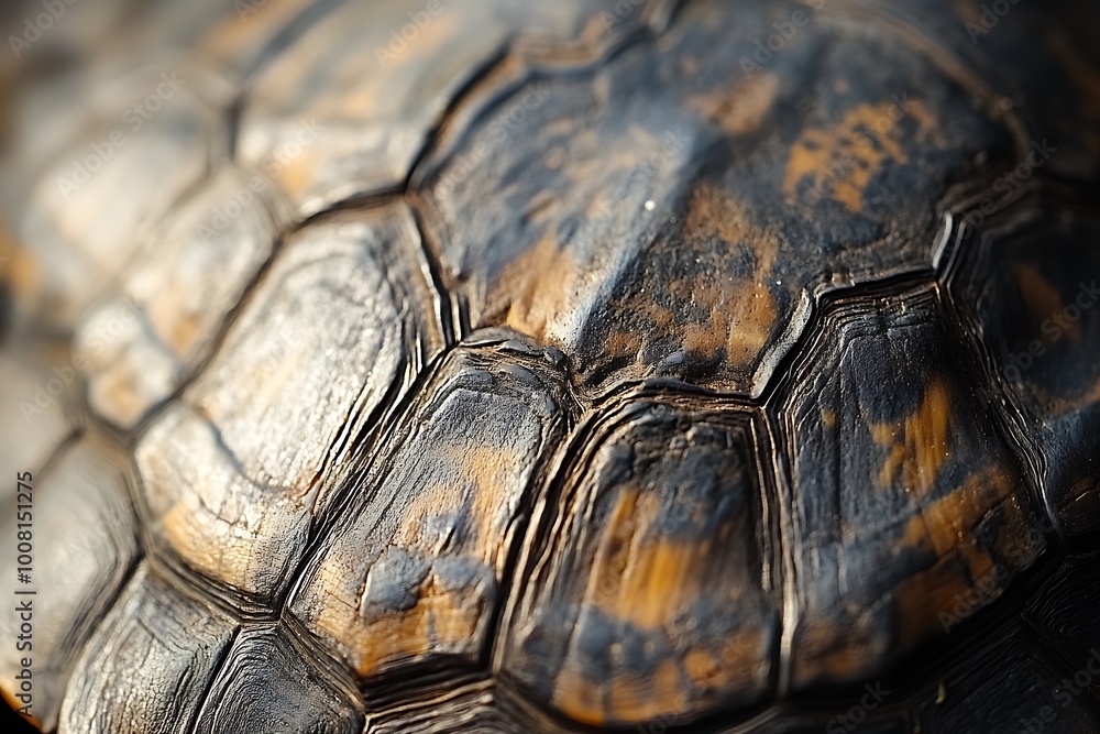 Close-up of a Turtle Shell Texture. Close-up of a Turtle Shell Texture.