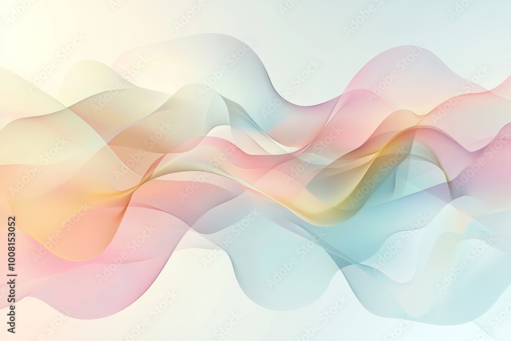 : A modern abstract design with pastel colors and fluid, amorphous shapes, creating a serene and inviting background with soft gradients : A modern abstract design with pastel colors and fluid, amorphous shapes, creating a serene and inviting background with soft gradients