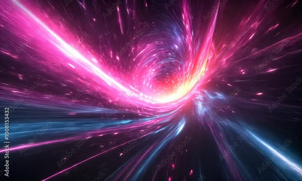 Abstract Cosmic Tunnel Abstract Cosmic Tunnel