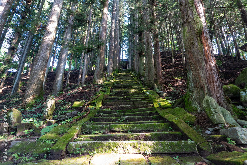 Obraz premium Daibosatsu Ridge ,Daibosatsu Pass trailhead
