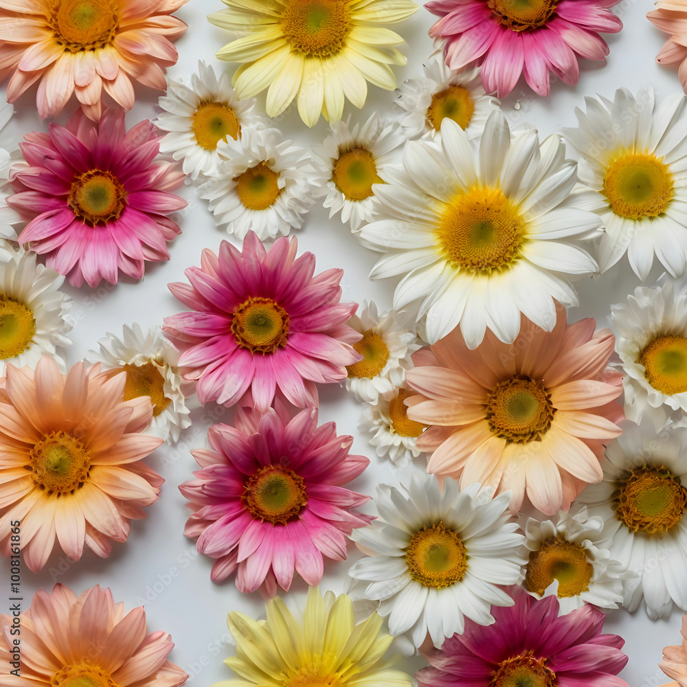 summer beautiful flowers on white background summer beautiful flowers on white background