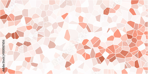 Title: Abstract Low Polygon pink gradient Generative Crystal texture background Geometric colored background for interior solutions or covers. triangle of crystallized. poly pattern Cement kitchen dec