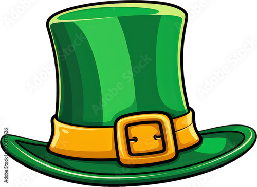 Green leprechaun hat photo