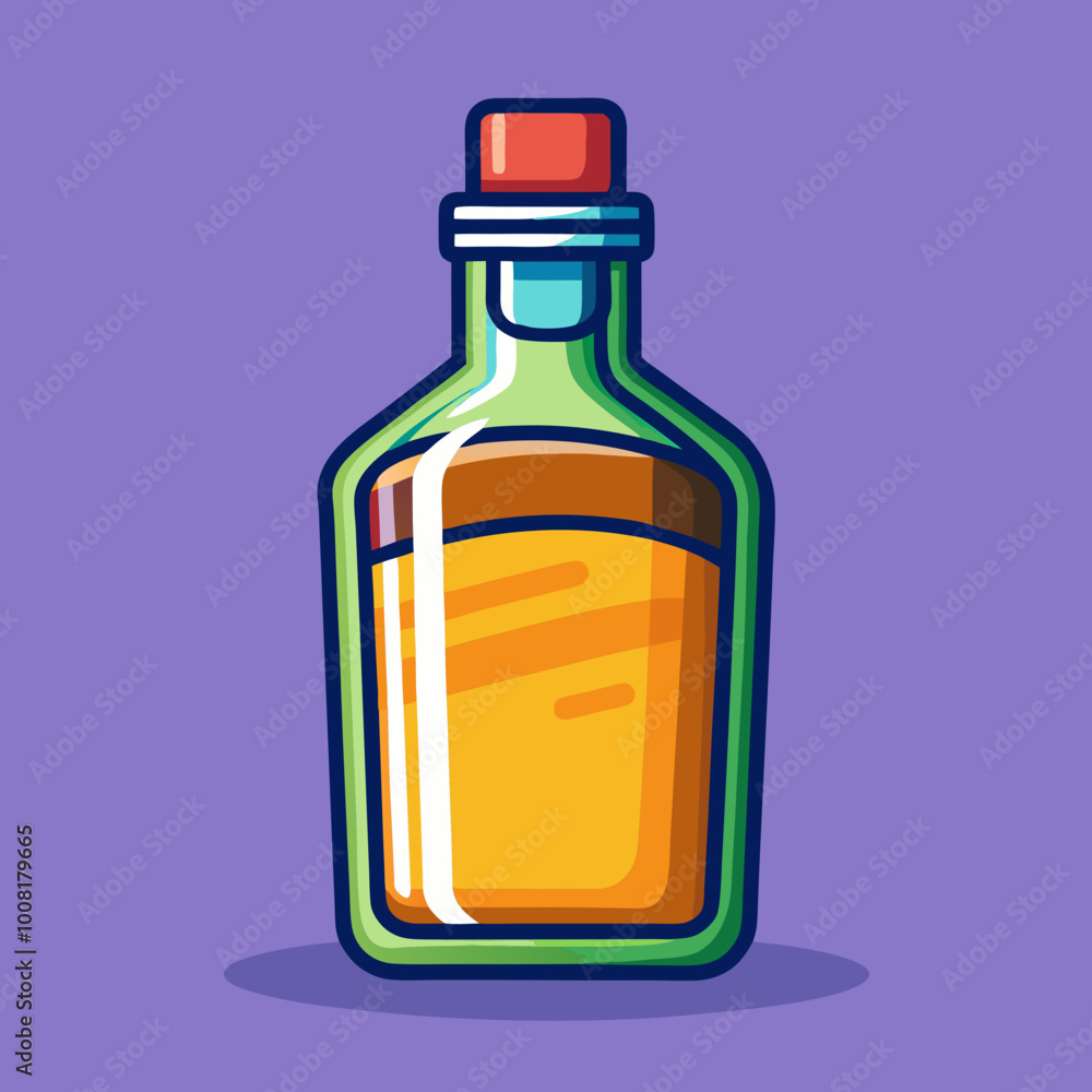 vector illustartion of bottle vector illustartion of bottle
