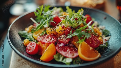 Close-up of Healthy Vegan Food, Fresh and Nutritious Meal