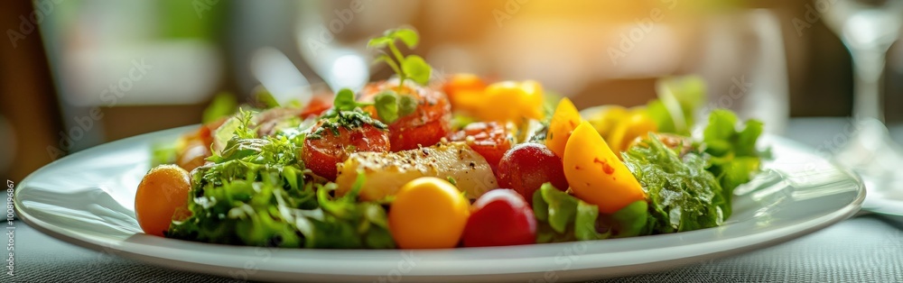 Close-up of Healthy Vegan Food, Fresh and Nutritious Meal Close-up of Healthy Vegan Food, Fresh and Nutritious Meal