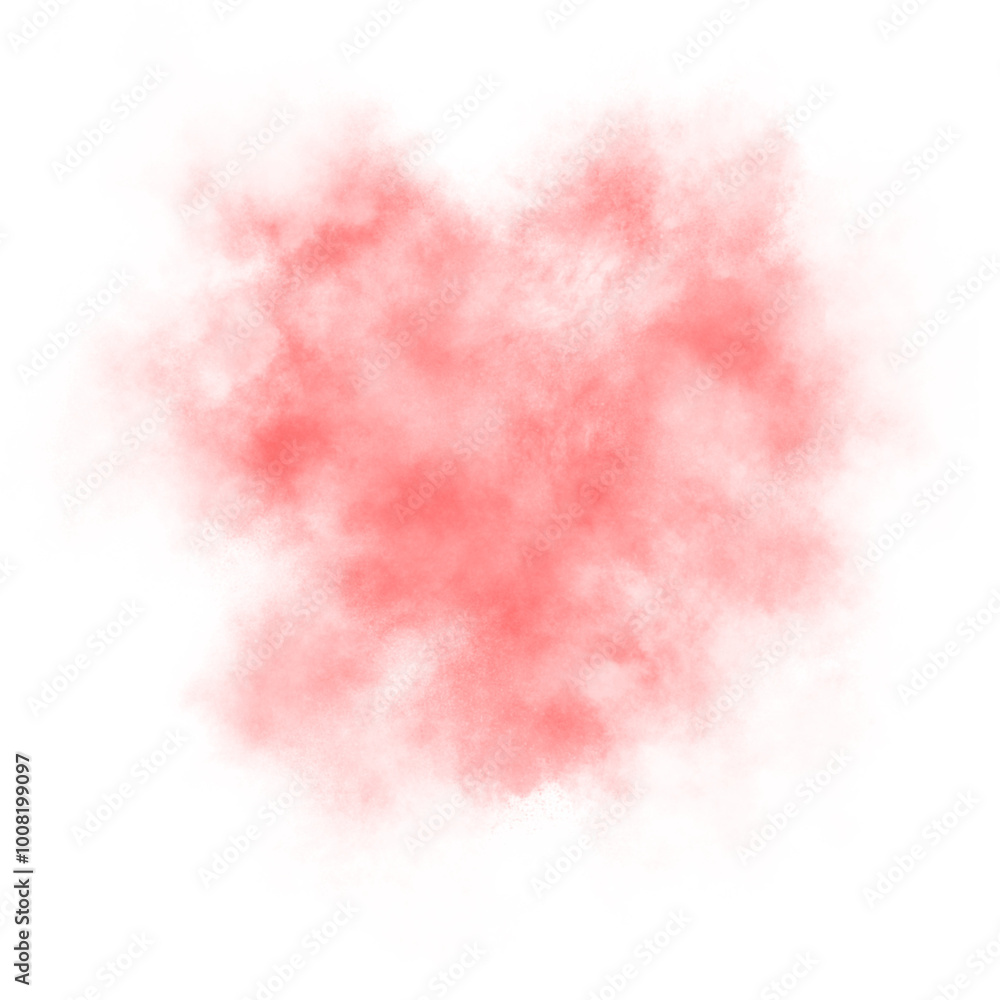 Fototapeta premium Realistic fog smoke cloud transparent background