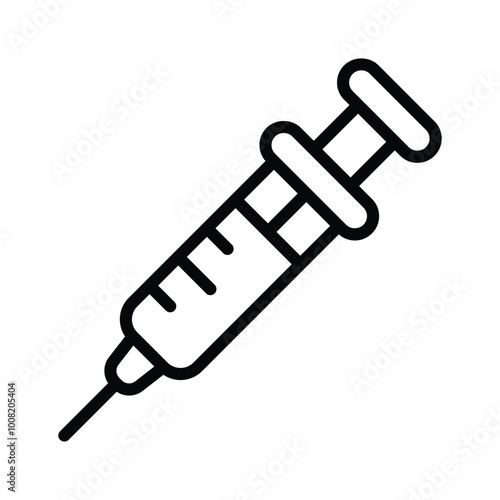 Syringe for injecting or extracting liquids, symbolizing medical and biological sciences