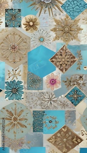 A-collage-of-various-abstract-patterns-and-texture